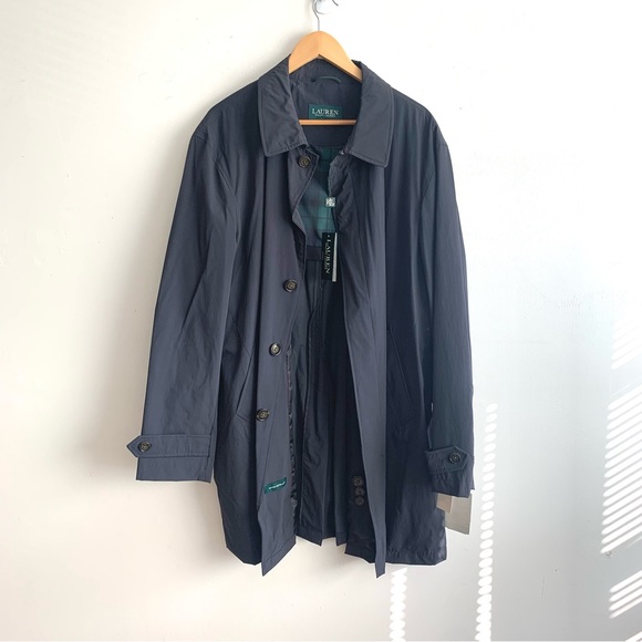 Lauren Ralph Lauren Other - New Lauren Ralph Lauren Men’s Black Raincoat Size 46 Regular